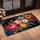 Checkerboard Floral Bouquet for Bold Botanical Home Decor and Vintage Style Doormat - 2