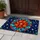 Stained Glass Poinsettia Holiday Decor for Festive Seasonal Home Entryway Style Doormat - 4
