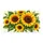 Golden Sunflower Bouquet for a Cheerful Farmhouse Entryway and Warm Seasonal Home Style Doormat - 6