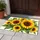 Golden Sunflower Bouquet for a Cheerful Farmhouse Entryway and Warm Seasonal Home Style Doormat - 4