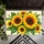 Golden Sunflower Bouquet for a Cheerful Farmhouse Entryway and Warm Seasonal Home Style Doormat - 5