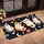Playful Cute Kitten Cats With Starry Paws, Moons And Yarn For Cozy Holiday Home Decor Doormat - 2