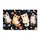 Playful Cute Kitten Cats With Starry Paws, Moons And Yarn For Cozy Holiday Home Decor Doormat - 6