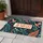 Botanical Digital Clock and Hummingbirds for Nature Inspired Home Entry Doormat - 4