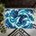 Dolphin Pair and Ocean Waves for Coastal Holiday Home Décor and Marine Life Lovers Doormat - 5