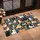 Navy Cat And Dog Floral Garden For Cheerful Pet Lover Home Décor And Cozy Entryways Doormat - 2