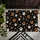 Brown, White and Gray Paw Prints with Stars for Cozy Pet-Loving Homes Year-Round Doormat - 5