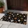 Brown, White and Gray Paw Prints with Stars for Cozy Pet-Loving Homes Year-Round Doormat - 4