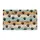 Retro Puppy Paw Prints on Blue Wood for Cozy Pet Lover Homes and Farmhouse Spaces Doormat - 6