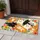 Playful Cartoon Cats Among Bright Garden Flowers for Cheerful Everyday Home Living Spaces Doormat - 4