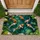 Koi Fish and River Stone Pond Scene for Serene Garden Living and Calm Nature Lovers Doormat - 1