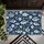 Navy Blue Ocean Fish and Seashells for Coastal Summer Home Styling and Beach Lovers Doormat - 5