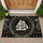 Norse Valknut Rune Circle for Mythology Lovers and Viking-Themed Home Entryways Doormat - 1