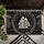 Norse Valknut Rune Circle for Mythology Lovers and Viking-Themed Home Entryways Doormat - 5