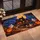 Spooky Cabin, Ghosts & Jack-o'-Lanterns for Halloween Nighttime Seasonal Home Decor Doormat - 2