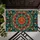 Intricate Teal And Ruby Mandala For Bohemian Entryway Style And Colorful Home Decor Doormat - 5