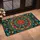 Intricate Teal And Ruby Mandala For Bohemian Entryway Style And Colorful Home Decor Doormat - 2