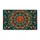 Intricate Teal And Ruby Mandala For Bohemian Entryway Style And Colorful Home Decor Doormat - 6