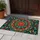 Intricate Teal And Ruby Mandala For Bohemian Entryway Style And Colorful Home Decor Doormat - 4