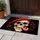 Playful Skull With Red Beret And Pink Tongue For Bold Gothic Home Decor Lovers Doormat - 4