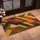 Rustic Geometric Earth Tones for a Warm Modern Entryway and Relaxed Home Living Doormat - 2