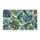 Tropical Blue And Green Leaf Motifs For Relaxed Garden And Coastal Living All Year Doormat - 6