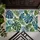 Tropical Blue And Green Leaf Motifs For Relaxed Garden And Coastal Living All Year Doormat - 5
