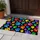 Colorful Dog Paw Prints for Cheerful Pet-Loving Homes and Outdoor Gathering Spaces Doormat - 4