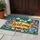 Dragonfly And Wildflower Welcome Scene For Cheerful Country Cottage Entryway Gift Doormat - 4