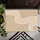 Minimalist Ivory Contour Lines for Calm Modern Entryway Living and Neutral Home Decor Doormat - 5