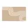 Minimalist Ivory Contour Lines for Calm Modern Entryway Living and Neutral Home Decor Doormat - 6