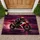 Sport Motorcycle Rider Scene for Garage Style and Adventure-Loving Biker Enthusiasts Doormat - 1