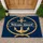 Nautical Anchor And Rope Welcome Aboard For Coastal Home And Boating Enthusiasts Doormat - 1
