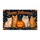 Four Halloween Cats with Pumpkin and Stars for Cozy Spooky Autumn Seasonal Decor Doormat - 6