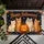 Four Halloween Cats with Pumpkin and Stars for Cozy Spooky Autumn Seasonal Decor Doormat - 5