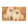 Two Cream Pomeranian Dogs for Cozy Pet-Loving Homes and Holiday Gifting All Year Doormat - 6