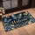 Blue and Gold Butterflies with Wildflowers for Welcoming Spring Homes and Garden Lovers Doormat - 2