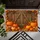 Rustic Autumn Pumpkins and Maple Leaves for Thanksgiving and Seasonal Home Decor Doormat - 5