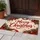 Merry Christmas Red Script on Rustic Whitewashed Wood for Holiday Home Celebrations Doormat - 4