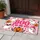 Pink Halloween Ghosts and Smiling Pumpkins for a Cute Spooky Seasonal Home Entryway Doormat - 4