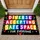 Diverse Accepting Safe Space Typography for Inclusive Homes and Welcoming Workplaces Doormat - 1