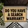 Search Warrant Question Typography for Bold Entryway Humor and Everyday Home Style Doormat - 5