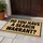 Search Warrant Question Typography for Bold Entryway Humor and Everyday Home Style Doormat - 4