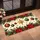 Christmas Poinsettias, Hanging Baubles And Golden Stars For Festive Holiday Entryways Doormat - 2