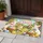 Easter Bunny Trio With Colorful Eggs for Joyful Springtime Holiday Celebrations Doormat - 4