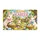 Easter Bunny Trio With Colorful Eggs for Joyful Springtime Holiday Celebrations Doormat - 6