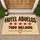 Spanish Grandparents All-Inclusive Hotel Sign for a Warm Family Home Entryway Decor Doormat - 1
