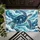 Sea Turtle and Ocean Waves for Coastal Entryways and Relaxed Beachside Living Home Doormat - 5