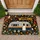 Retro Camper and Autumn Forest Welcome for Cozy Camping Enthusiasts and Nature Lovers Doormat - 1