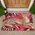 Pink Spotted Cheetah for Bold Safari-Inspired Home Decorating and Wild Style Lovers Doormat - 1